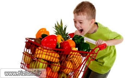 کودکان را عاشق میوه و سبزیجات کنید